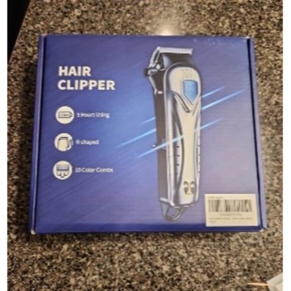 New Hair Clippers for Men&Women, 5 Hours Cordless Hair Cutting Kit with 10 Combs - Picture 1 of 2
